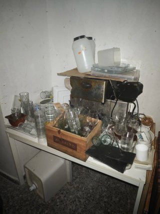 Lote menaje bar vasos copas botellas