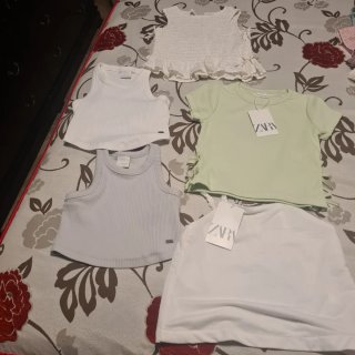 Lote de 5 Camisetas Zara