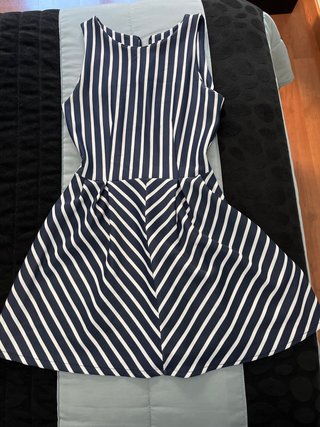 Vestido veraniego-primavera a rallas