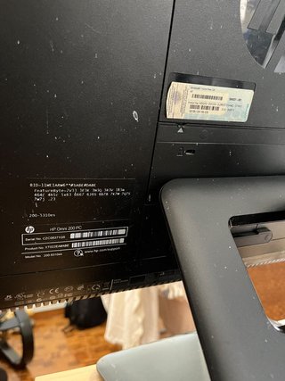 Monitor PC HP 2000