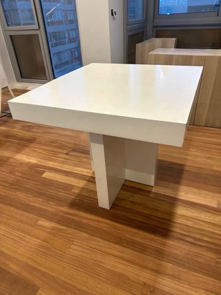 Mesa de Comedor Extensible Blanca