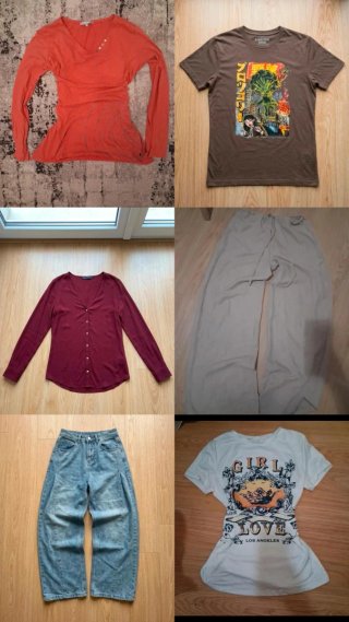 Lote Ropa Y2K Skater Vintage