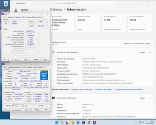 PC Sobremesa Intel Core i3 8GB RAM SSD 256GB