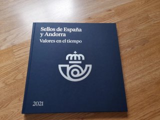 Álbum Sellos España y Andorra 2021