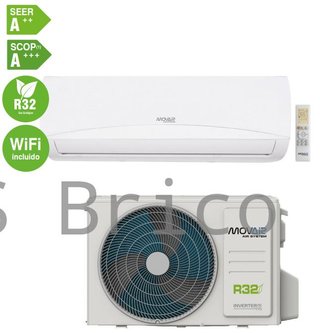 Aire Acondicionado Inverter Calefacción Wifi 2270 frigorías