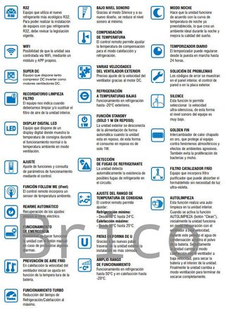 Aire Acondicionado Inverter Calefacción Wifi 2270 frigorías