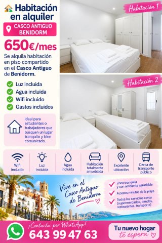 Alquiler Habitación