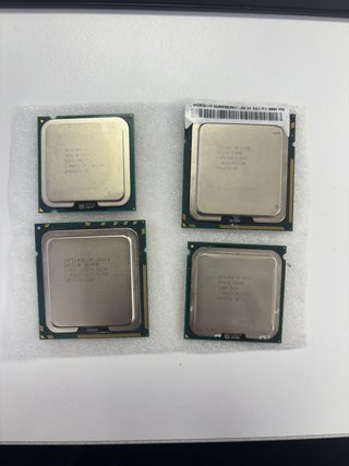 Pack 4 procesadores Intel: 3 Xeon + Pentium