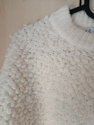 Jersey de punto Mango color crema