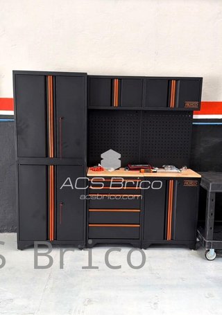 Conjunto Taller 6 Módulos S/Madera Alyco Orange 129795
