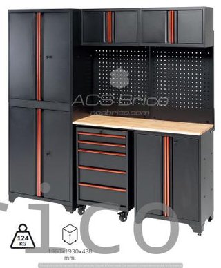Conjunto Taller 3 Módulos S/Madera Alyco Orange 129790