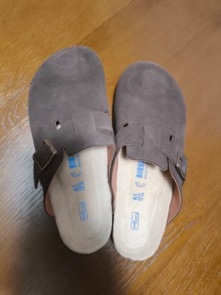 Birkenstock Boston hombre talla 41 marrón