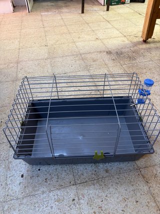 Jaula para cobayas y conejos