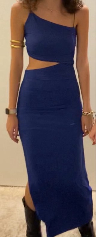 Vestido Zara azul