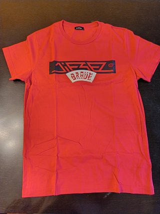 Camiseta Diesel Roja Talla L