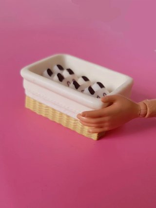 paniere Barbie con accessori