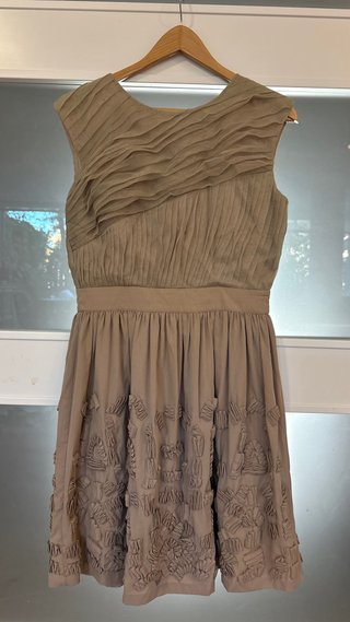 Vestido REISS Beige