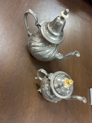 2 Antiche Teiere Marocchine di Fez