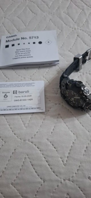 CASIO G-SHOCK GWG B 1000 1AER