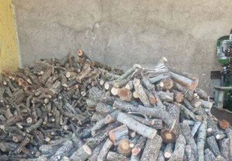 Leña de encina a granel