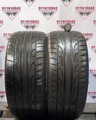 255 40 20 W DUNLOP RUEDA AL 90% VIDA UTIL