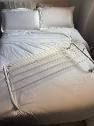 Burro de ropa Ikea RIGGA blanco