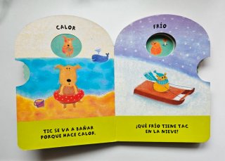 Aprendo los opuestos con Tic y Tac