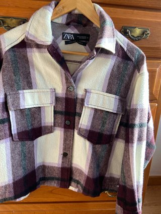 Sobrecamisa Zara cuadros