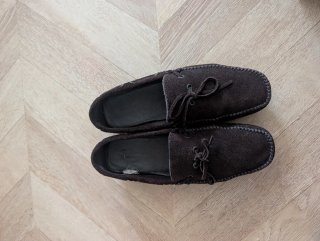 Mocasines Purificación García Marrones Talla 42 43