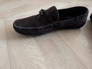 Mocasines Purificación García Marrones Talla 42 43