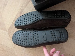 Mocasines Purificación García Marrones Talla 42 43