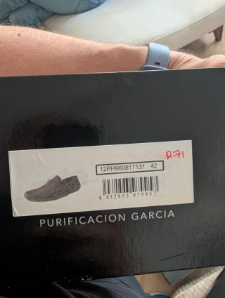Mocasines Purificación García Marrones Talla 42 43