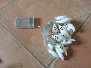 Luci Decorative Halloween a Forma di Zucca