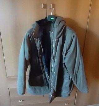 Parka donna taglia 54 verde oliva