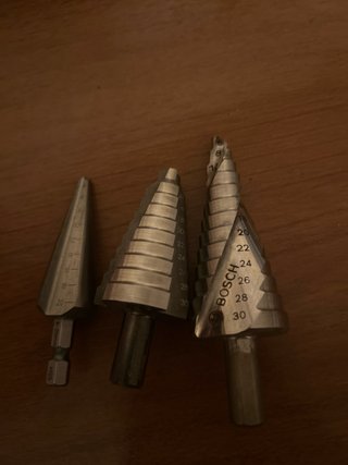Brocas Escalonadas HSS Bosch (3 uds)
