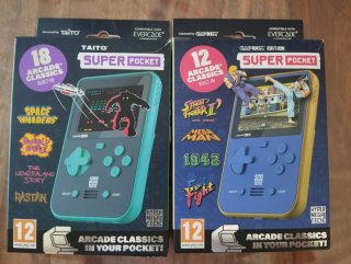 Evercade pack Superpocket Capcom y Taito