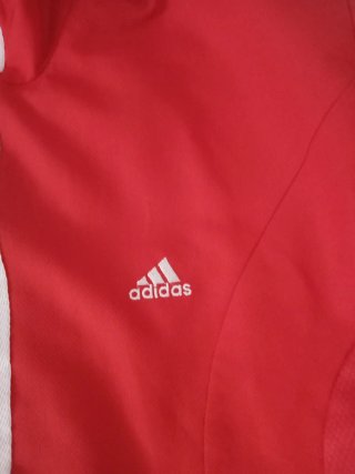 Chaqueta Fina Adidas Vintage Roja