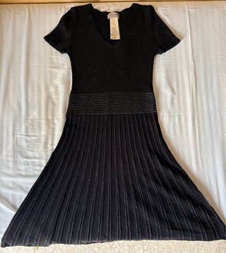 Vestido Negro Falconeri Talla M