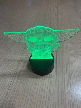 Lámpara LED Mini Yoda