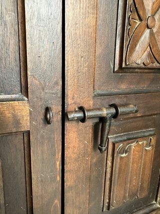 Aparador Castellano in Legno Massello Vintage