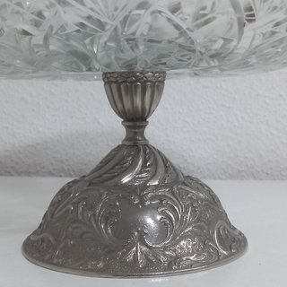 Centro de Mesa / Frutero Vintage Macizo - (31 cm)