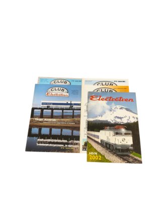 Lote Collezionismo: Anno Completo 2002 Riviste e Catalogo Club Electrotren
