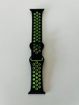 Correa Apple Watch Nike Negra y Verde