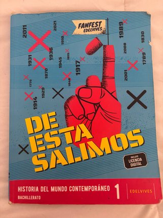 Libro de Historia del Mundo 1 Bachillerato..