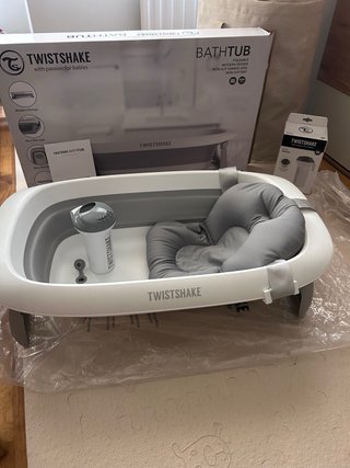 Bañera plegable Twistshake para bebés