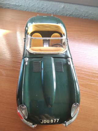 Maqueta Jaguar E-Type 1961