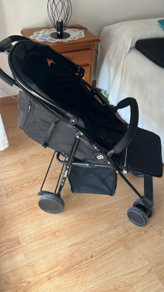 Silla de paseo Asalvo negra