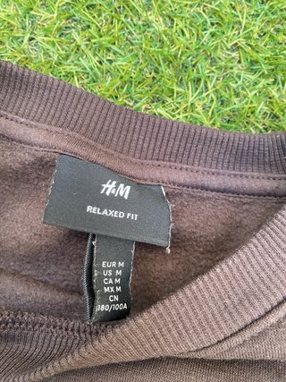 Pack 3 Sudaderas H&M Talla M – Rosa, Marrón y Gris