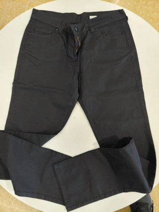 Pantaloni cotone blu