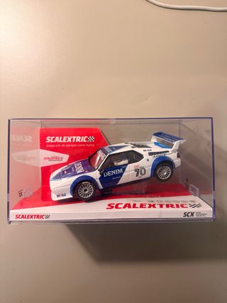 Coche Scalextric BMW M1 Denim